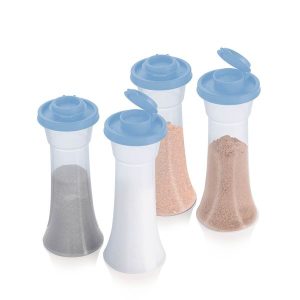 Hourglass Salt and Pepper Shakers | Large Set of 4