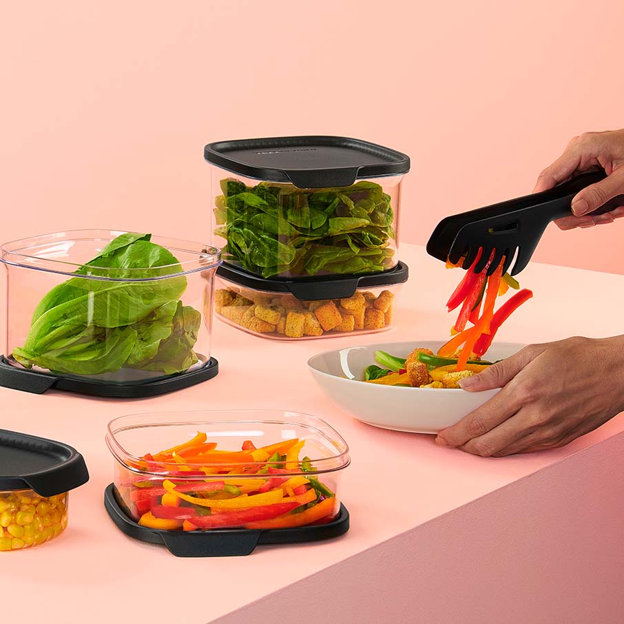 Tupperware® Ultra Clear® Square | 5-piece Set - Image 4